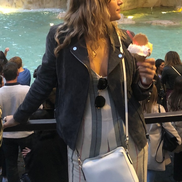 Bagatelle Suede Moto Jacket - Picture 8 of 9